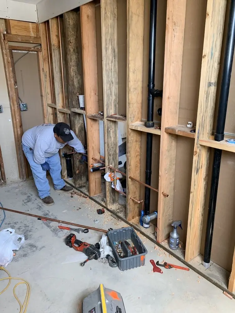 Commercial rough-in plumbing for Trenchless Sewer Repair in Murrieta Oaks